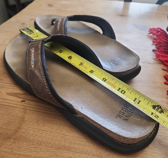 Nunn Bush Men's Brown Sandals Sz Around 14 - Picture 11 of 13